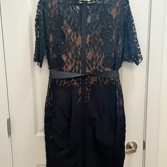 Anthropologie Beguile by Byron Lars Sheath Dress Size 16W - Picture 4 of 8